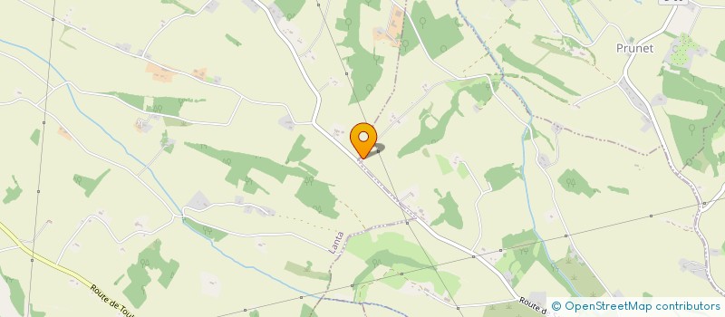 localisation de l'entreprise MONSIEUR PASCAL TURPIN  AURIAC SUR VENDINELLE