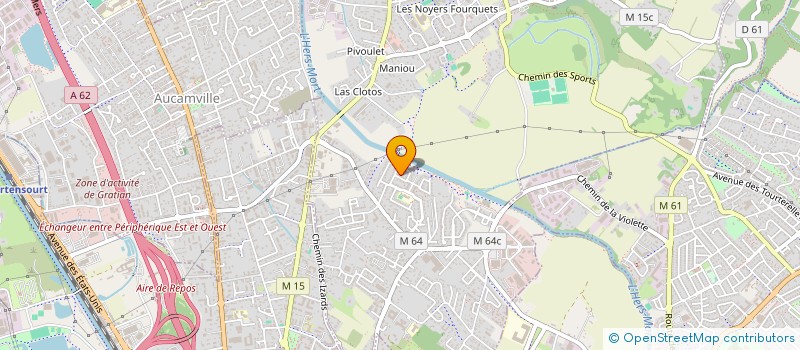 localisation de l'entreprise MONSIEUR PASCAL VABRE à LAUNAGUET