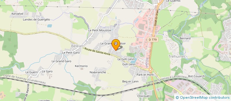 localisation de l'entreprise MONSIEUR PASCAL VALCK  PLESCOP