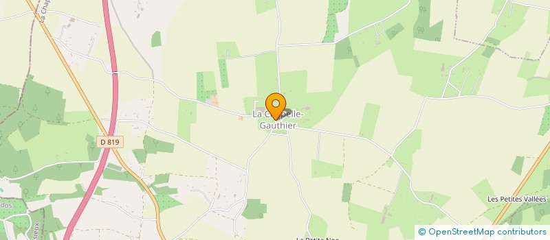 localisation de l'entreprise MONSIEUR PASCAL VALLEE  LE CHAMBLAC