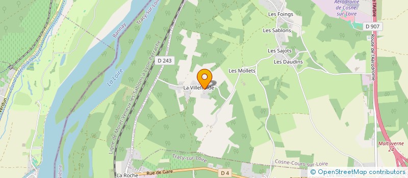 localisation de l'entreprise MONSIEUR PASCAL VALLON à COSNE-COURS-SUR-LOIRE