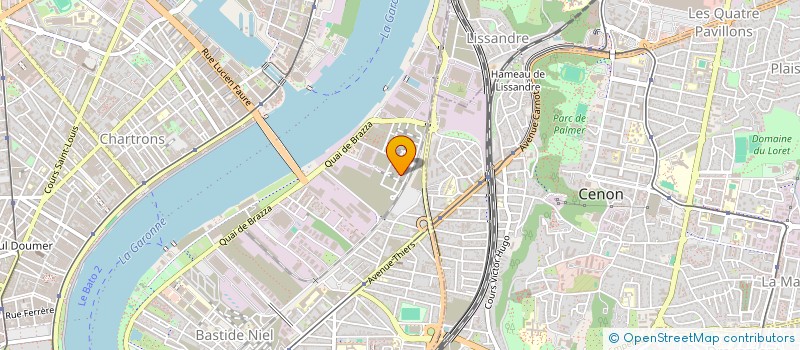 localisation de l'entreprise MONSIEUR PASCAL VAN ACKER  BORDEAUX