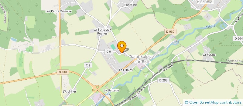 localisation de l'entreprise MONSIEUR PASCAL VAN DORSSELAER à SAINT-SULPICE-SUR-RISLE