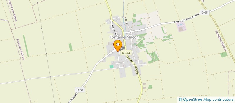 localisation de l'entreprise MONSIEUR PASCAL VAN GOETSENHOVEN  AVANT LES MARCILLY