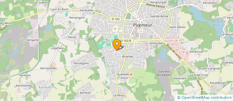 localisation de l'entreprise MONSIEUR PASCAL VANDENBUSSCHE  PLOEMEUR