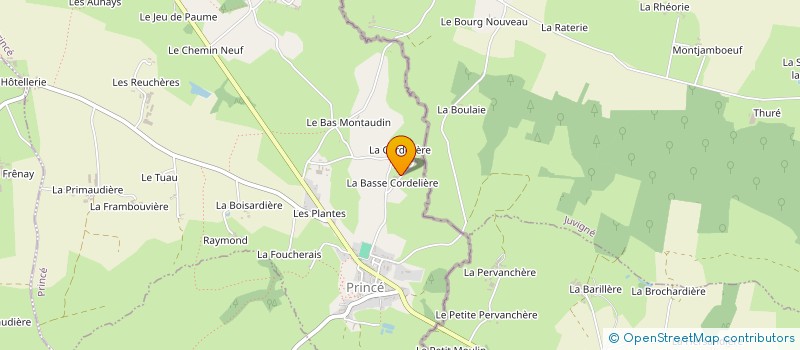 localisation de l'entreprise MONSIEUR PASCAL VANIER  PRINCE