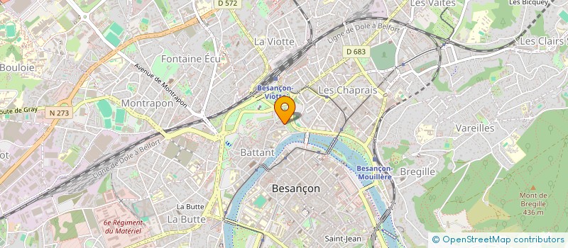 localisation de l'entreprise MONSIEUR PASCAL VANLEMMENS à BESANCON