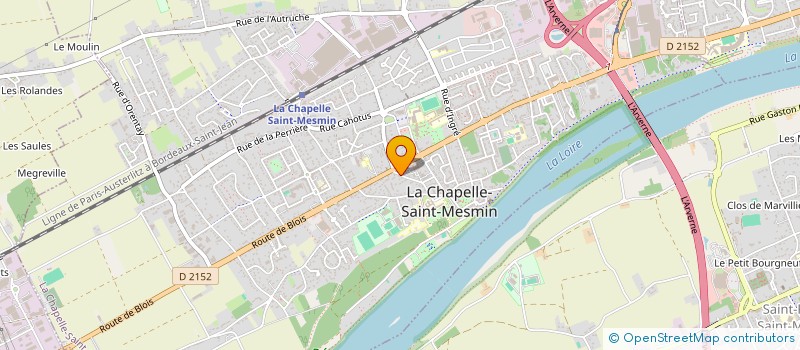localisation de l'entreprise MONSIEUR PASCAL VASSELLE  LA CHAPELLE-SAINT-MESMIN