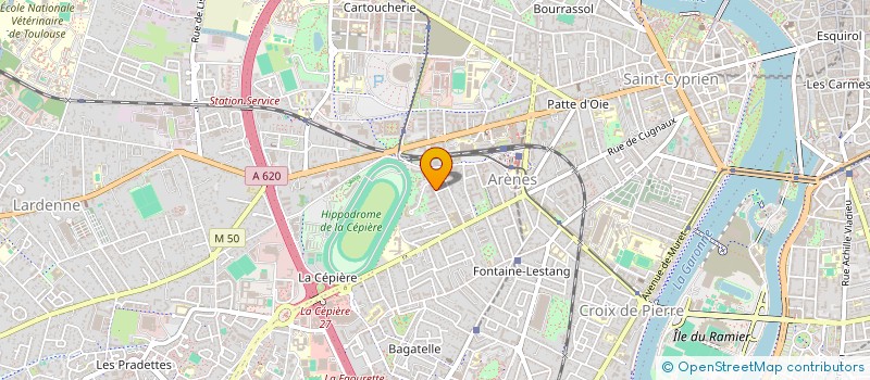localisation de l'entreprise MONSIEUR PASCAL VAUCHEL à TOULOUSE