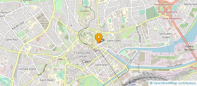 localisation de l'entreprise MONSIEUR PASCAL VAUDOIT à CAEN