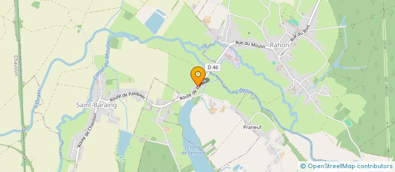 localisation de l'entreprise MONSIEUR PASCAL VAUDRY  SAINT-BARAING