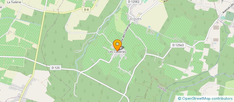 localisation de l'entreprise MONSIEUR PASCAL VAURABOURG  FARGUES