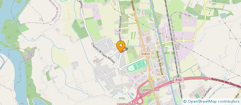 localisation de l'entreprise MONSIEUR PASCAL VERDIER  CASTELSARRASIN