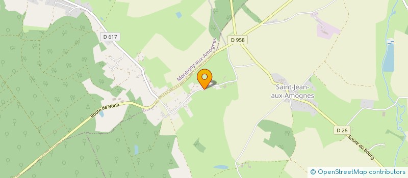 localisation de l'entreprise MONSIEUR PASCAL VERGNE  SAINT-JEAN-AUX-AMOGNES