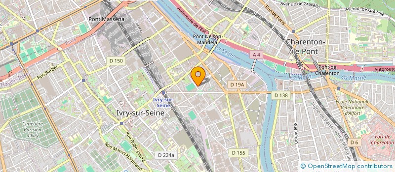 localisation de l'entreprise MONSIEUR PASCAL VERHOEVEN  IVRY-SUR-SEINE