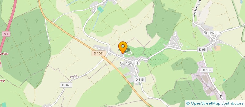 localisation de l'entreprise MONSIEUR PASCAL VERMANDE  GUNGWILLER