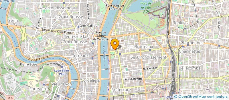 localisation de l'entreprise MONSIEUR PASCAL VERRIER à LYON