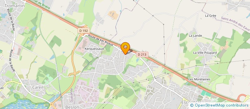 localisation de l'entreprise MONSIEUR PASCAL VESSECHY  LA BAULE-ESCOUBLAC