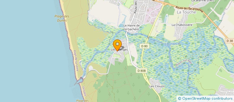 localisation de l'entreprise MONSIEUR PASCAL VIDAL à LES SABLES D'OLONNE