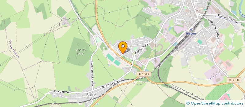 localisation de l'entreprise MONSIEUR PASCAL VIEVILLE  BUIRE