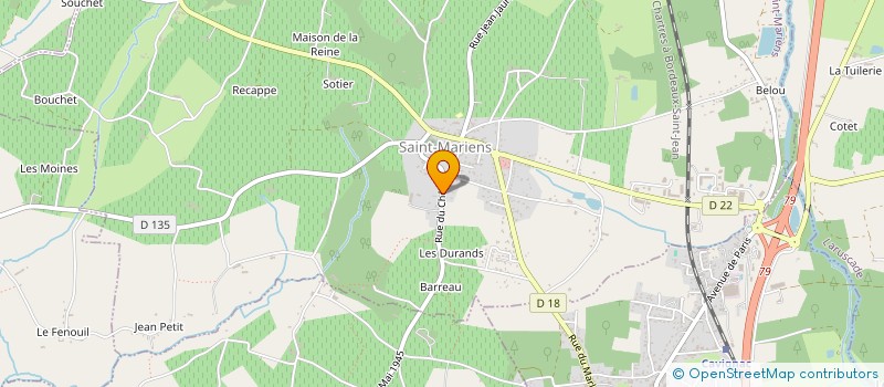 localisation de l'entreprise MONSIEUR PASCAL VIGEAN  LARUSCADE