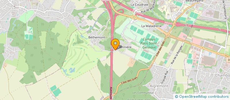 localisation de l'entreprise MONSIEUR PASCAL VIGNAUD à POISSY