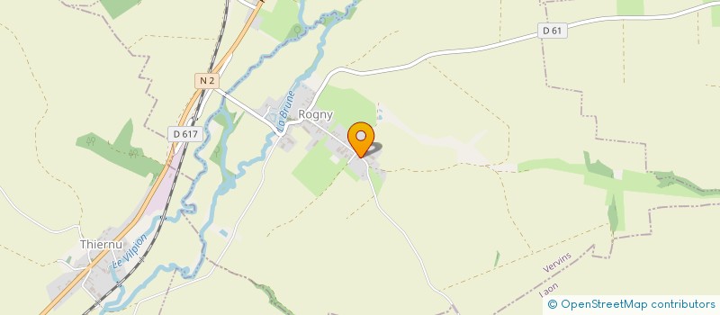 localisation de l'entreprise MONSIEUR PASCAL VIGNERON  ROGNY