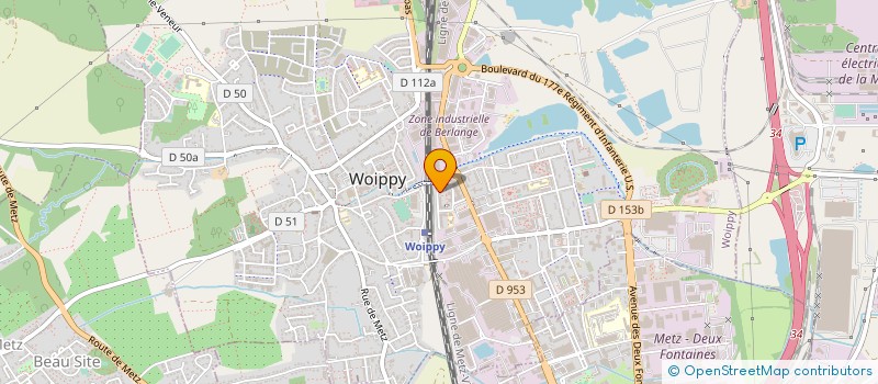 localisation de l'entreprise MONSIEUR PASCAL VIKLOVSZKI  WOIPPY