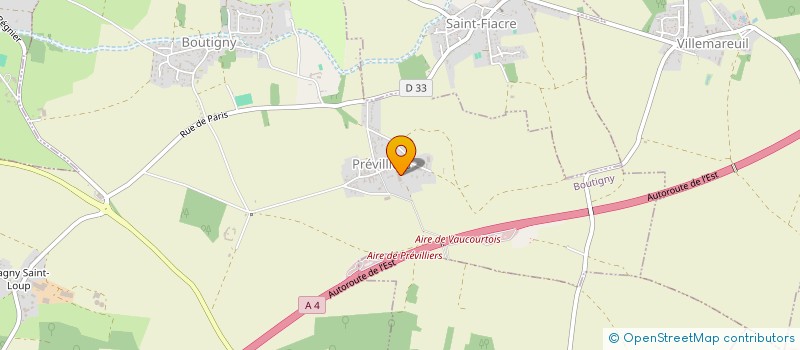 localisation de l'entreprise MONSIEUR PASCAL VILLEMONT  BOUTIGNY