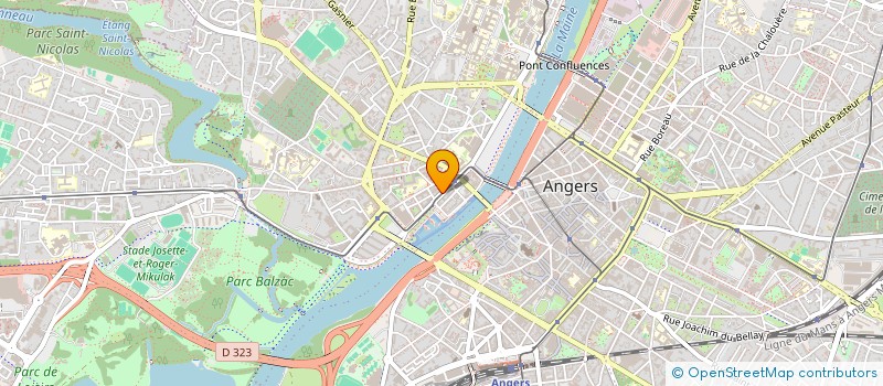 localisation de l'entreprise MONSIEUR PASCAL VILLETTE  ANGERS