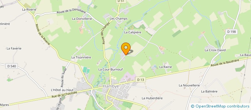 localisation de l'entreprise MONSIEUR PASCAL VINCENT  HAMBYE