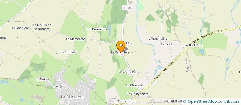 localisation de l'entreprise MONSIEUR PASCAL VINCENT à SAINTE-FOY