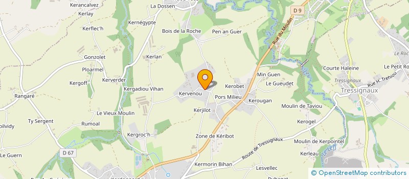 localisation de l'entreprise MONSIEUR PASCAL VINCENT  GOUDELIN