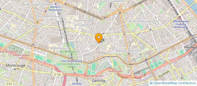 localisation de l'entreprise MONSIEUR PASCAL VINGATAMA  PARIS