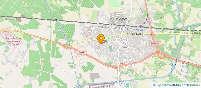 localisation de l'entreprise MONSIEUR PASCAL VIVIANI  VIAS