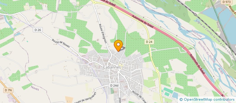 localisation de l'entreprise MONSIEUR PASCAL VOULAND  CABANNES