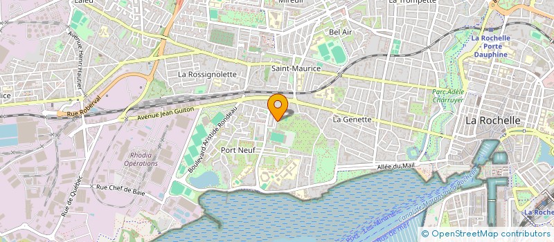 localisation de l'entreprise MONSIEUR PASCAL VOUZELLE  LA ROCHELLE