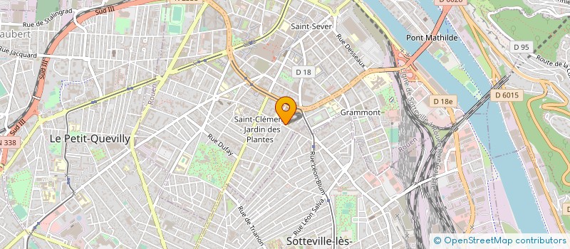 localisation de l'entreprise MONSIEUR PASCAL WANDON  ROUEN