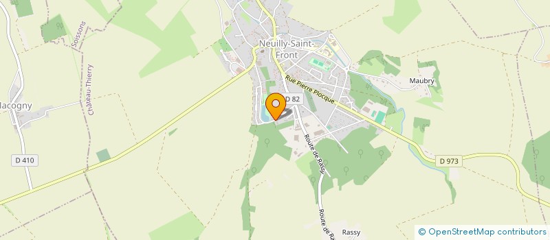localisation de l'entreprise MONSIEUR PASCAL WAROQUIER  NEUILLY-SAINT-FRONT