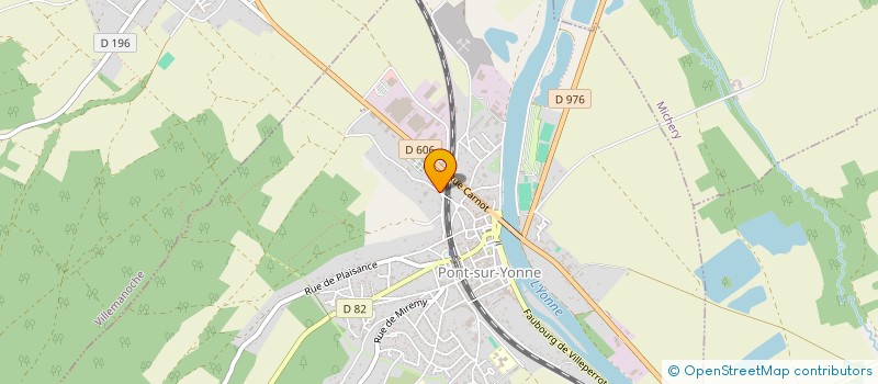 localisation de l'entreprise MONSIEUR PASCAL WATRIN à PONT-SUR-YONNE