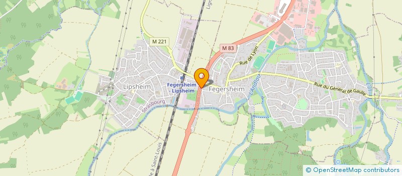 localisation de l'entreprise MONSIEUR PASCAL WEIL  FEGERSHEIM