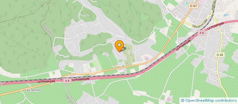 localisation de l'entreprise MONSIEUR PASCAL WERNERT  VIDAUBAN