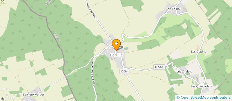 localisation de l'entreprise MONSIEUR PASCAL WINNE  BERULLE