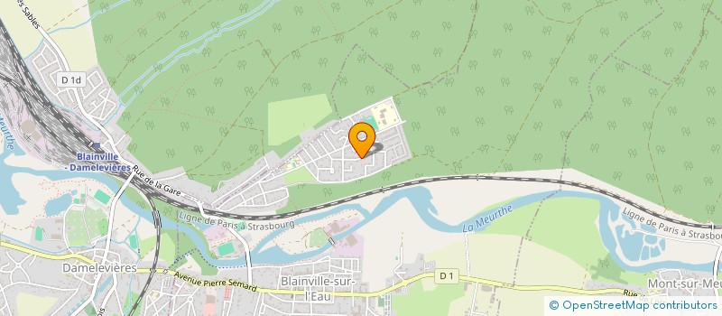 localisation de l'entreprise MONSIEUR PASCAL WOJEICK  BLAINVILLE-SUR-L'EAU