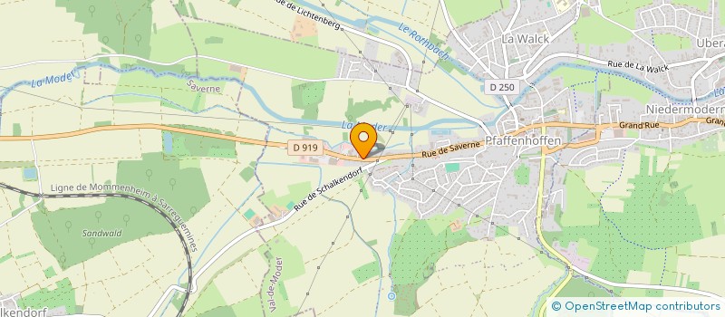 localisation de l'entreprise MONSIEUR PASCAL WOLFF  VAL-DE-MODER