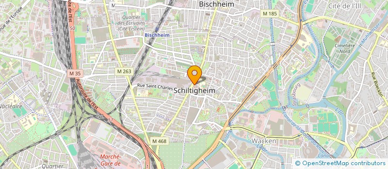 localisation de l'entreprise MONSIEUR PASCAL WOLFF à SCHILTIGHEIM