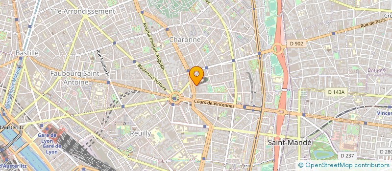 localisation de l'entreprise MONSIEUR PASCAL YACOUT  PARIS