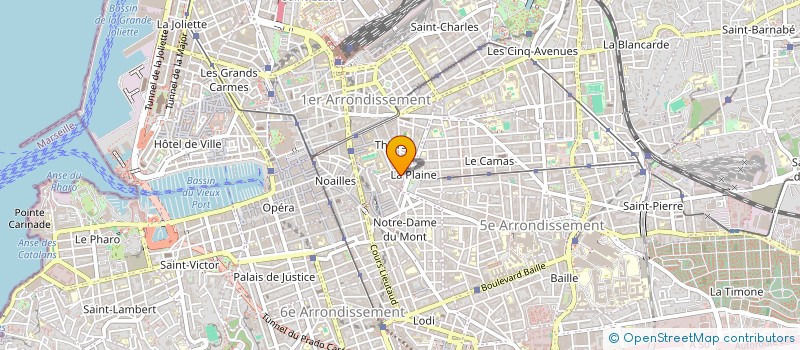 localisation de l'entreprise MONSIEUR PASCAL YEBKA à MARSEILLE