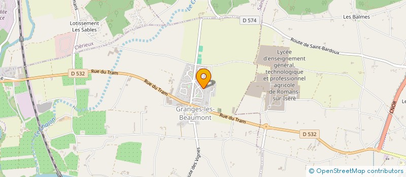 localisation de l'entreprise MONSIEUR PASCAL YONCOURT  GRANGES-LES-BEAUMONT