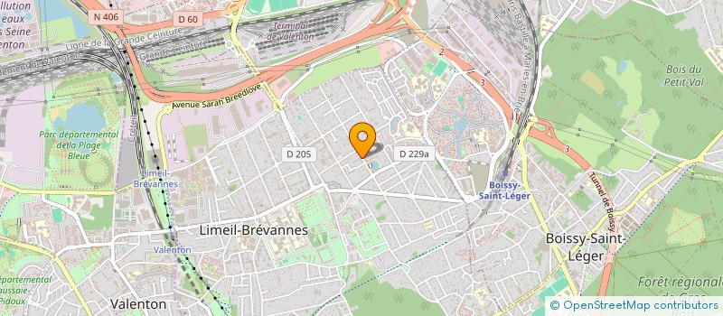 localisation de l'entreprise MONSIEUR PASCAL ZAJAC  LIMEIL-BREVANNES